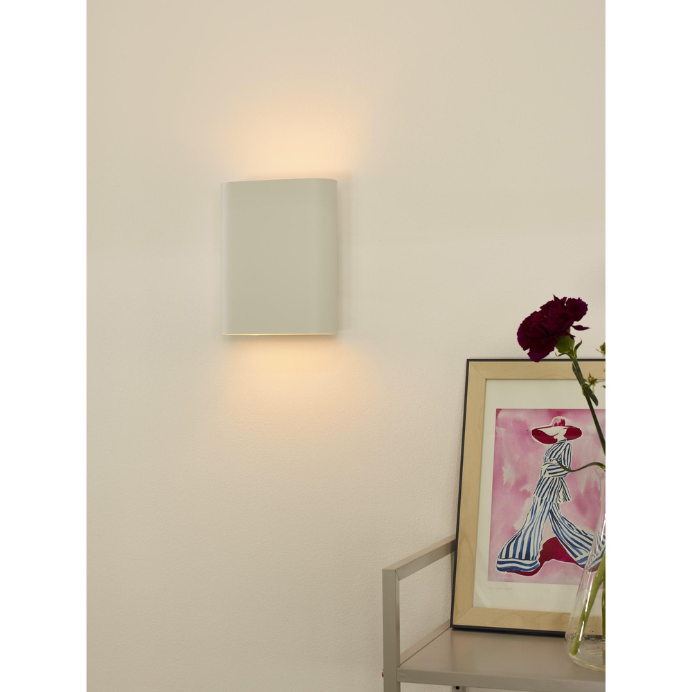 Lucide Design wandspotOvalis wit - 12219/02/31